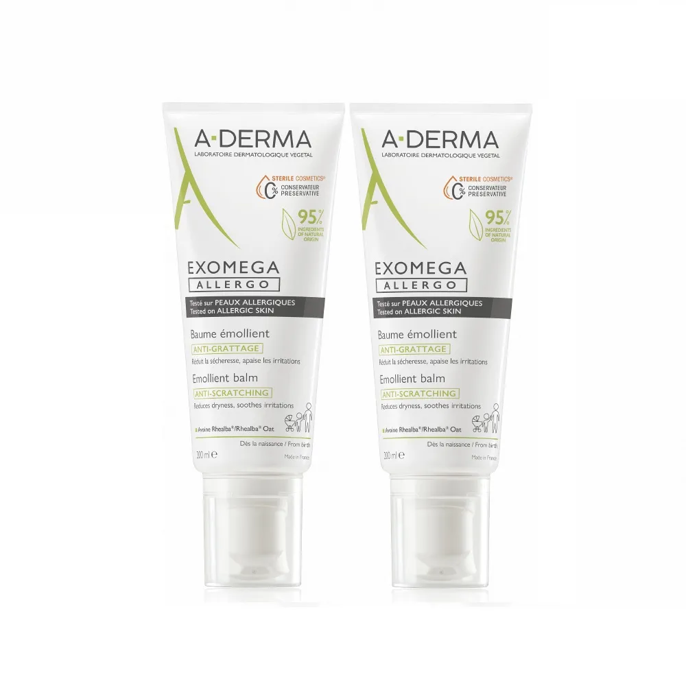 【A-DERMA 艾芙美】官方直營 燕麥益護佳舒敏霜200ml_2入(身體乳液/身體霜)