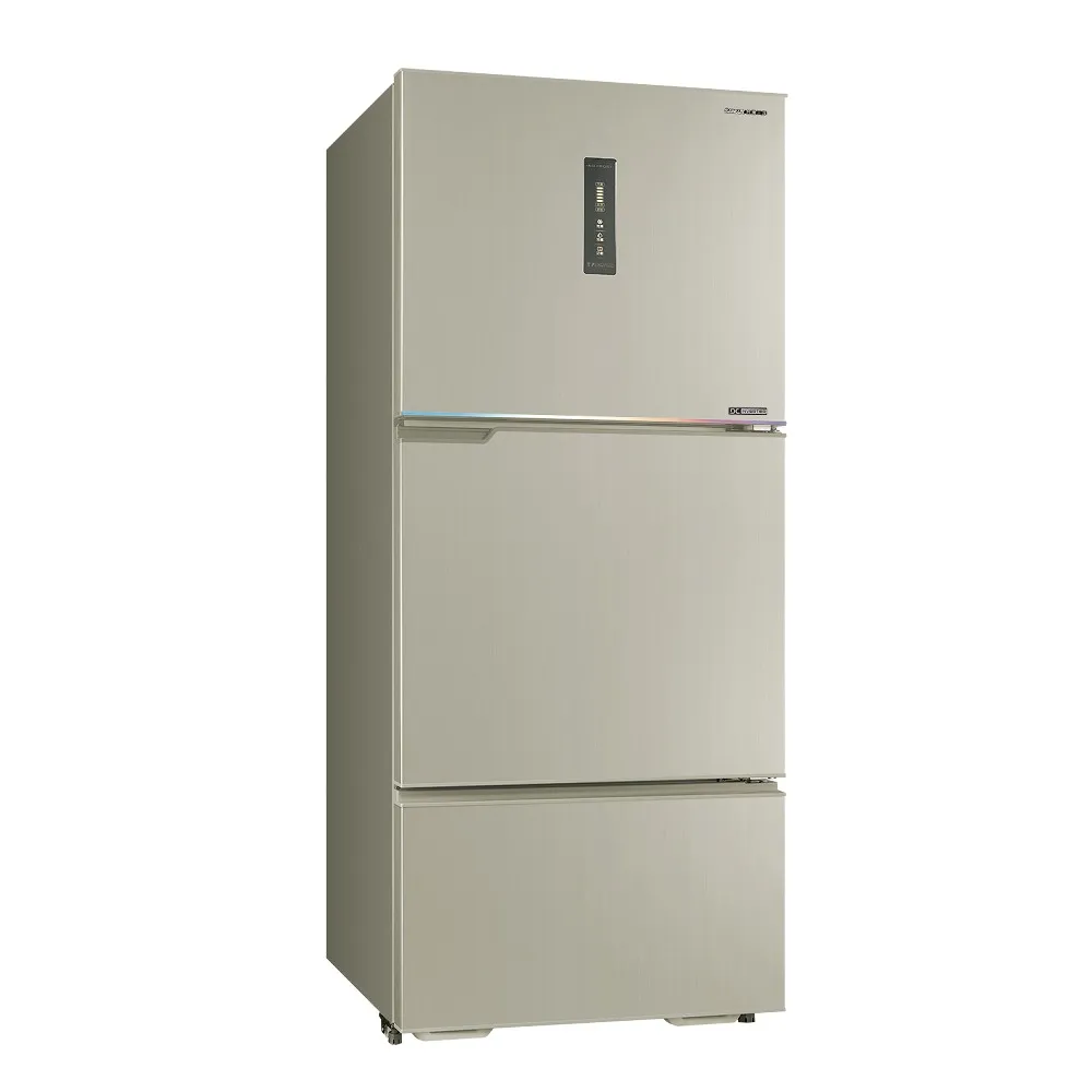 【SANLUX 台灣三洋】606L 一級變頻-3°C微凍室三門冰箱(SR-V612C)