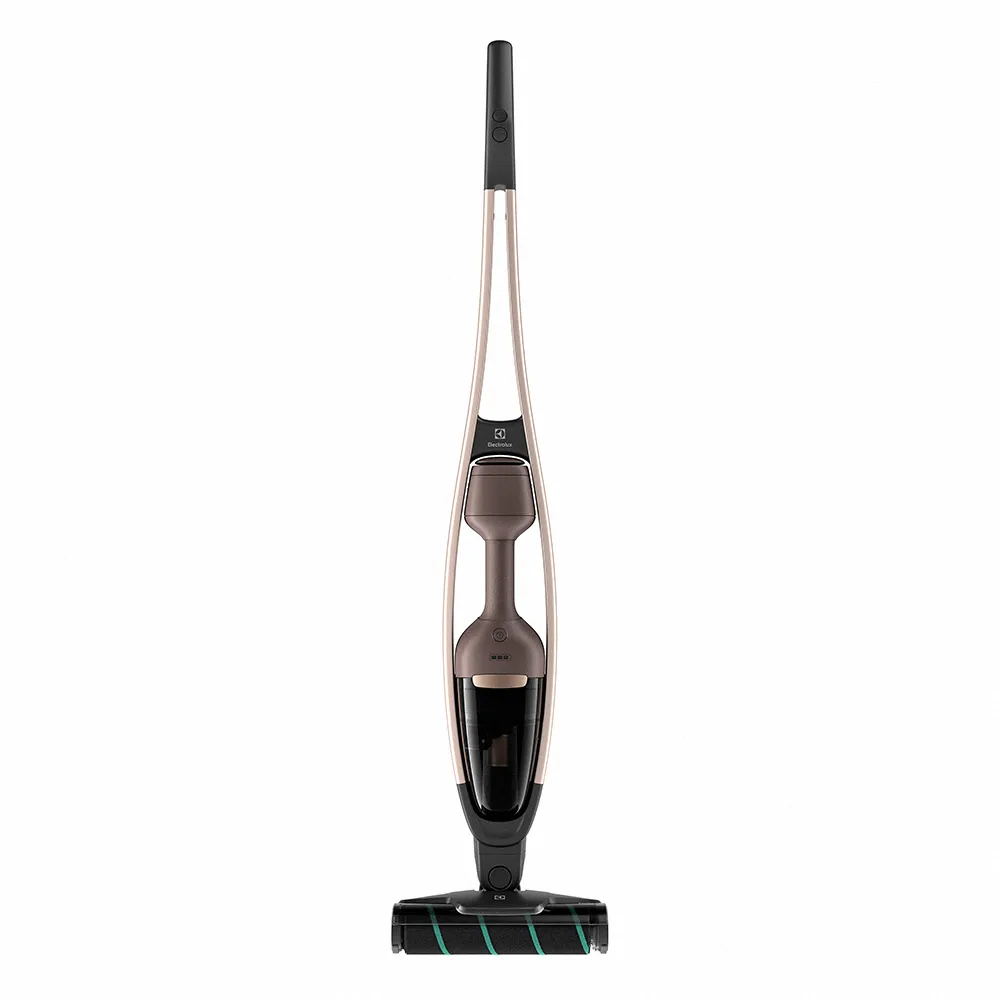 【Electrolux 伊萊克斯】極適家居700直立濕拖吸塵器(EFS71435 靜謐棕)