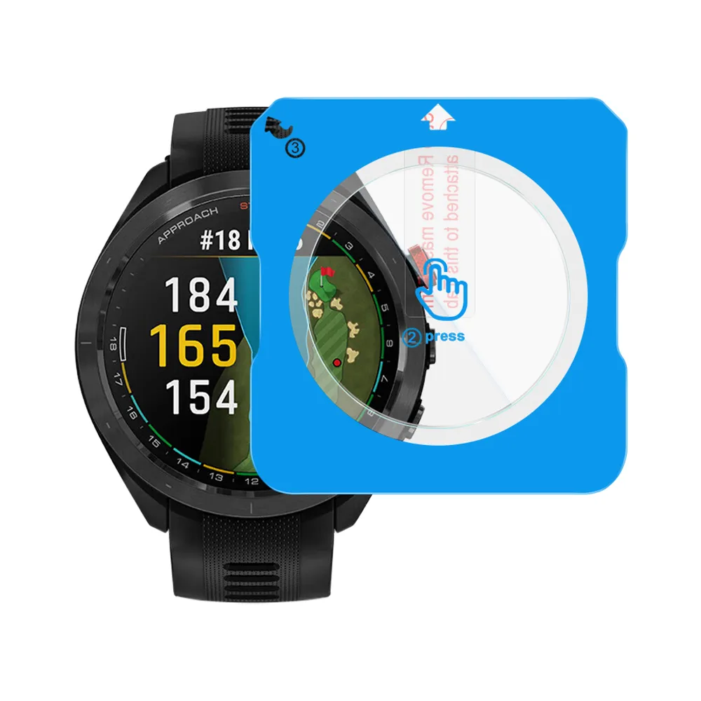 【IMAK】GARMIN Approach S70  42mm  玻璃手錶膜/自帶定位版