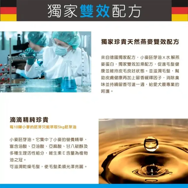 【Arf Arf 旺芙】毛小孩頂級SPA保養 絲光柔馭 燕麥寵物護毛乳 500ml (台灣研發/柔順亮澤/寵物潤絲)
