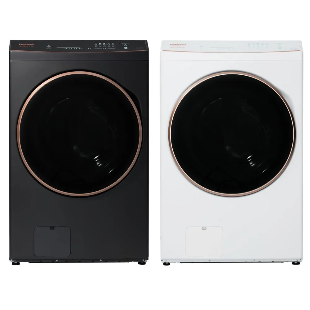 【Panasonic 國際牌】17公斤熱泵式洗脫烘變頻滾筒洗衣機(NA-V170RPH)