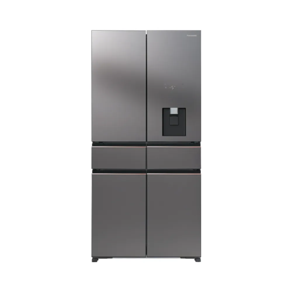 【Panasonic 國際牌】650公升 一級能效變頻無邊框霧面玻璃六門電冰箱 (NR-F651PG)