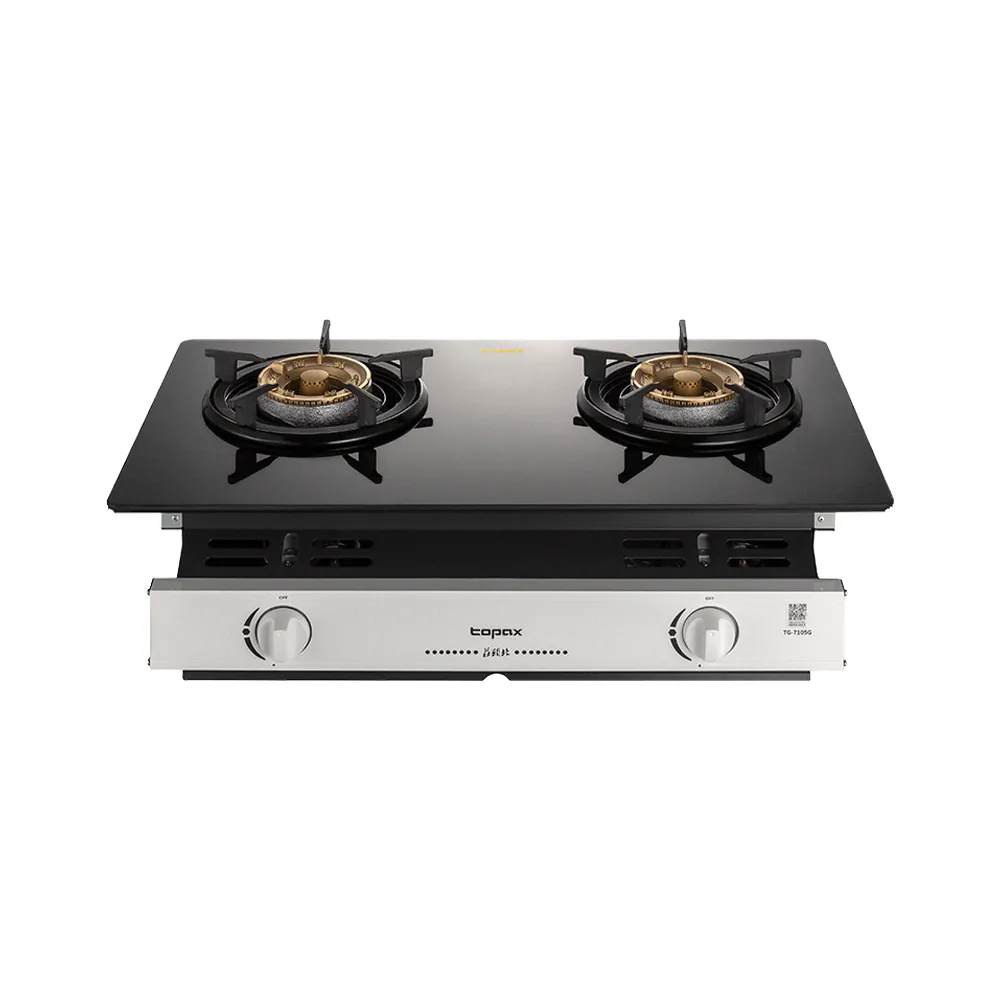 【莊頭北】二口玻璃面板嵌入爐 TG-7105G LPG/NG1 含基本安裝