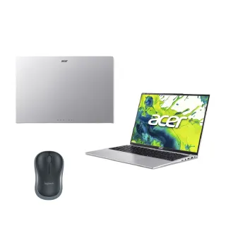 【Acer 宏碁】無線滑鼠組★16吋AI效能輕薄筆電(Aspire Lite/AL16-71P-73ZD/Ultra 7-155H/32G/512G/W11)