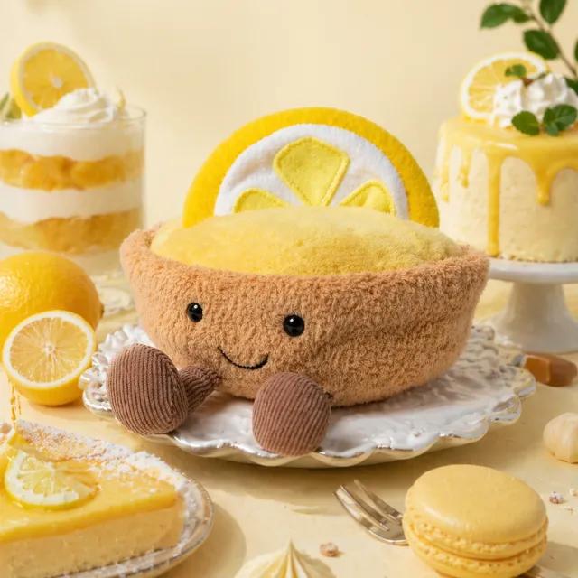 【JELLYCAT】Jellycat 檸檬塔 娃娃