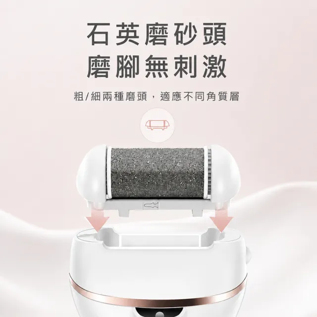 【SAMPO 聲寶】電動磨腳皮機/去硬皮機/美足機修磨儀(HJ-Z2005FL)