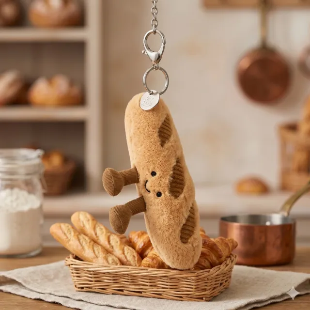【JELLYCAT】Jellycat 法棍 吊飾