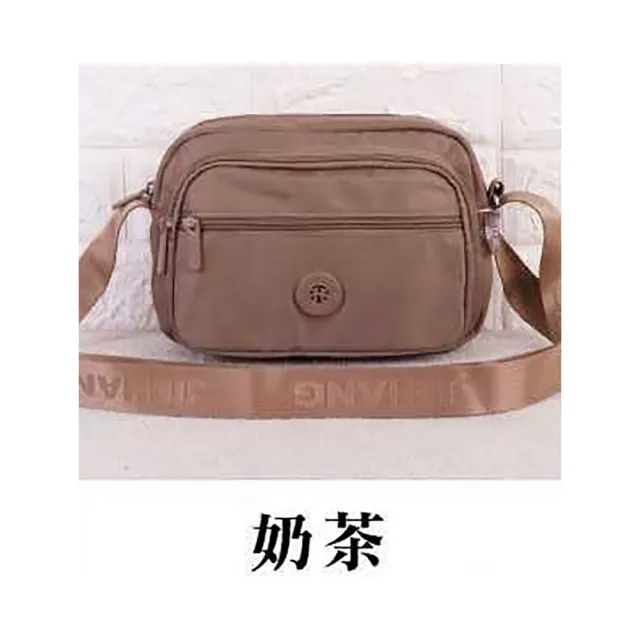 【SNOW.bagshop】雙11 斜肩包 小容量 三主袋+外袋共五層 厚磅 防水防尼龍 肩斜背