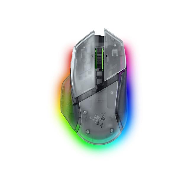 【Razer 雷蛇】巴塞利斯蛇 V3 Pro 35K 無線滑鼠Phantom White Edition/RZ01-05240400-R3A1