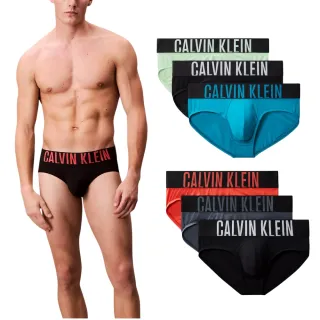 【CALVIN KLEIN】CK男內褲 3件組超細纖維彈性合身男三角褲/CK內褲(多款任選)