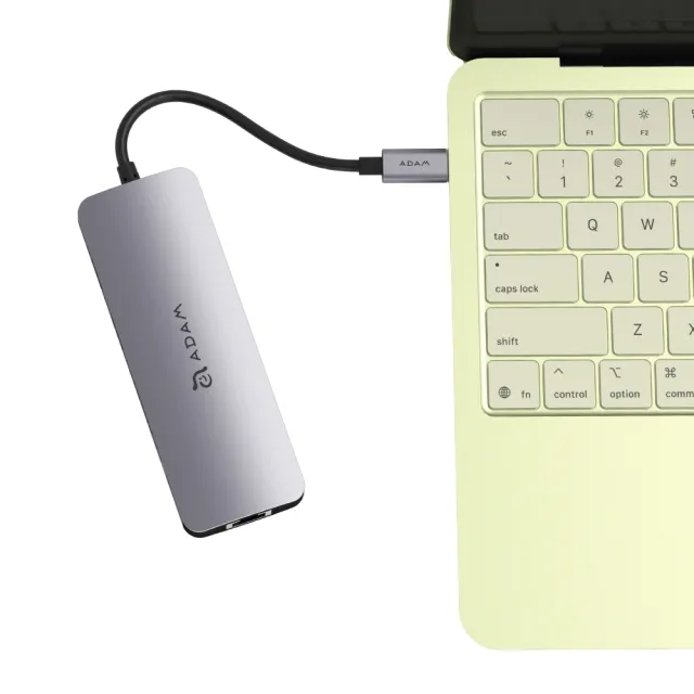 【ADAM 亞果元素】Hub SE10 USB-C 十合一多功能集線器(隨插即用)