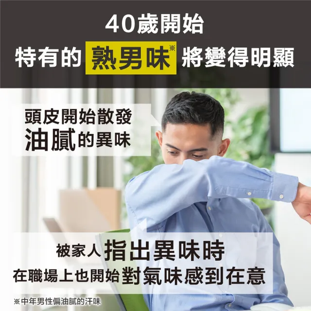 【LUCIDO 倫士度】去味沐浴露450ml(男性專用 去油)