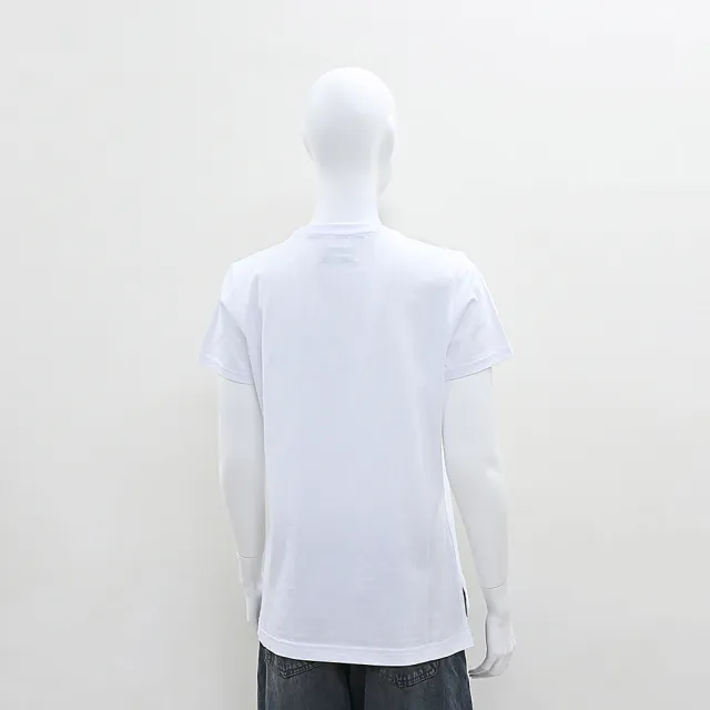 【Vivienne Westwood】Vivienne Westwood布標黑字LOGO純棉星球圖案圓領短袖T恤(女款/白)