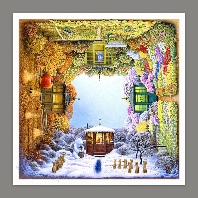 【Pintoo】Jacek Yerka - 四季風情 - 拼圖1600片(桌遊/禮物/收藏/玩具/益智)