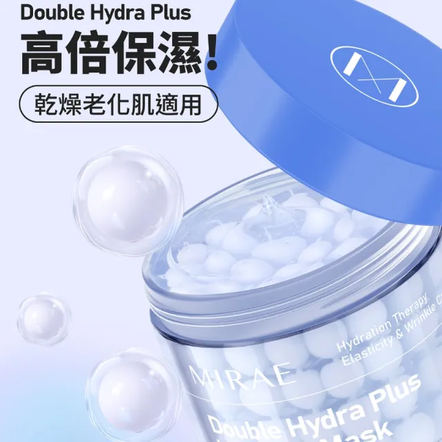 【MIRAE 未來美】時空膠囊精華膜x2(保濕/修護 任選)