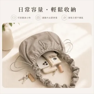 【EMMA SUE】雙11 尼龍雲朵包 韓國包包 可愛包包 韓國包包 hobo包 腋下包 單肩包 女包包 肩背包 