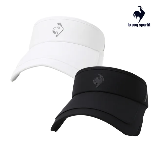 【LE COQ SPORTIF 公雞】遮陽帽 空頂帽 帽子 2色 LKX03306