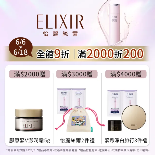 【ELIXIR 怡麗絲爾】光速A醇加量組(光速精華、新A醇15g)