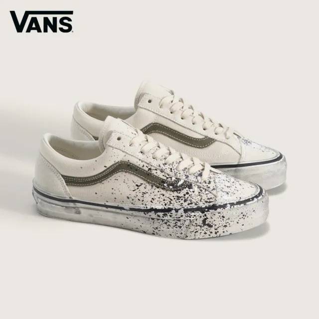 【VANS】官方旗艦 Premium LX Old Skool 36 米白色滑板鞋 休閒鞋 小白鞋
