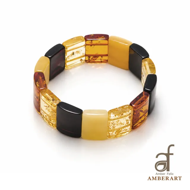 AF AMBER ART四方來財琥珀手排天后回歸