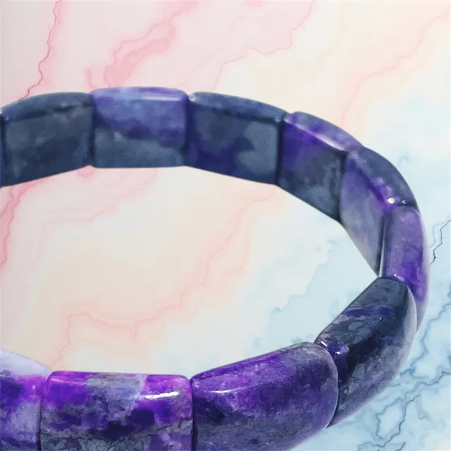 【開運億姊】頂級舒俱萊石鈦晶手排-療癒系水晶-補足各方運勢財運桃花貴人擋煞防小人(KT-09)