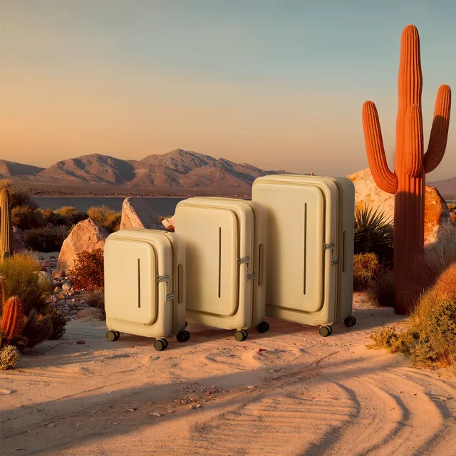 【Samsonite 新秀麗】20吋 MODIO 前開式/上掀式可擴充大容量PC防盜拉鍊避震輪行李箱/登機箱(多色可選)
