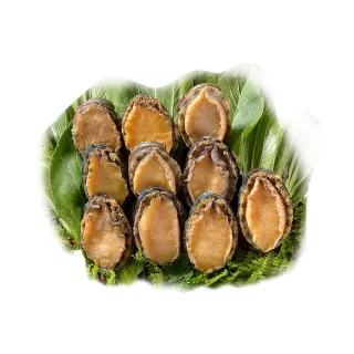 【鮮綠生活】熟凍帶殼鮑魚共6包(淨重19g±10%/顆 10顆/包)