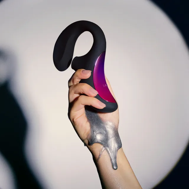 【LELO】ENIGMA™  聲波吸吮+Ｇ點按摩器(黑)