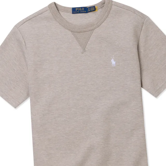 【RALPH LAUREN】RL POLO 經典刺繡小馬短袖大學T恤 上衣-多色選(平輸品/保暖舒適)