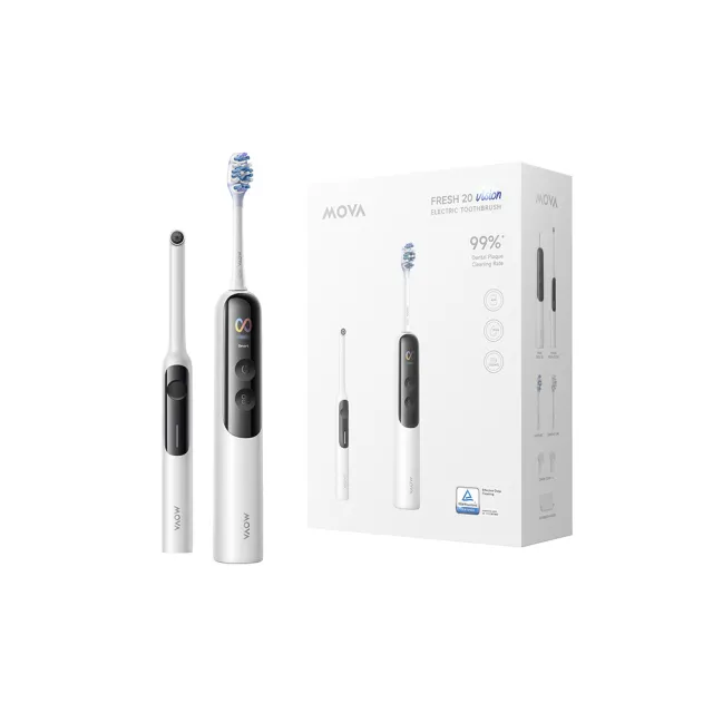 【MOVA TW】Fresh 20 Vision 牙菌斑偵測音波電動牙刷組