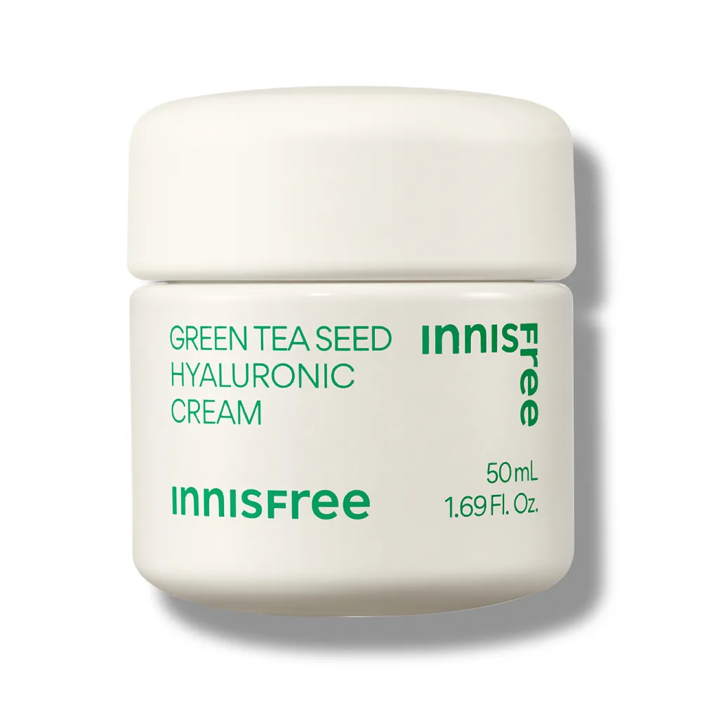【innisfree】綠茶籽玻尿酸保濕霜 50ml