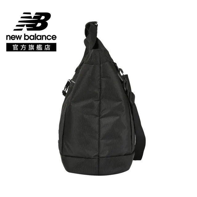 【NEW BALANCE】NB 簡約休閒大容量托特包_AC8584CBKW_中性_黑色(附可拆式背帶)