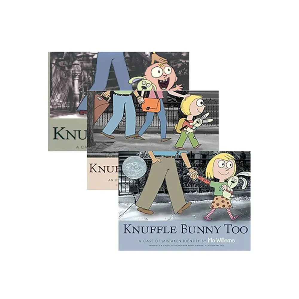 The Mo Willems' Knuffle Bunny Collection （全三冊）（平裝本