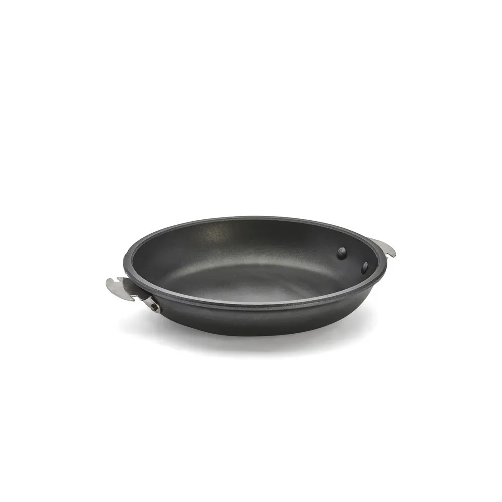 【de Buyer 畢耶】LOQY活動柄系列 Choc Extreme鑄鋁平底不沾鍋24cm-適用IH爐(握柄另購)