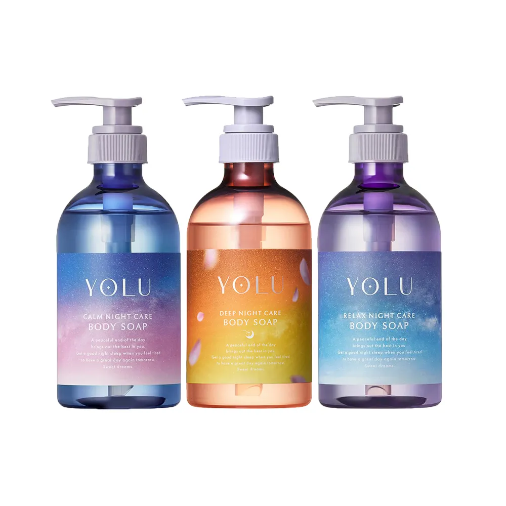 【YOLU】寧靜/舒緩/保濕修護沐浴乳440ml