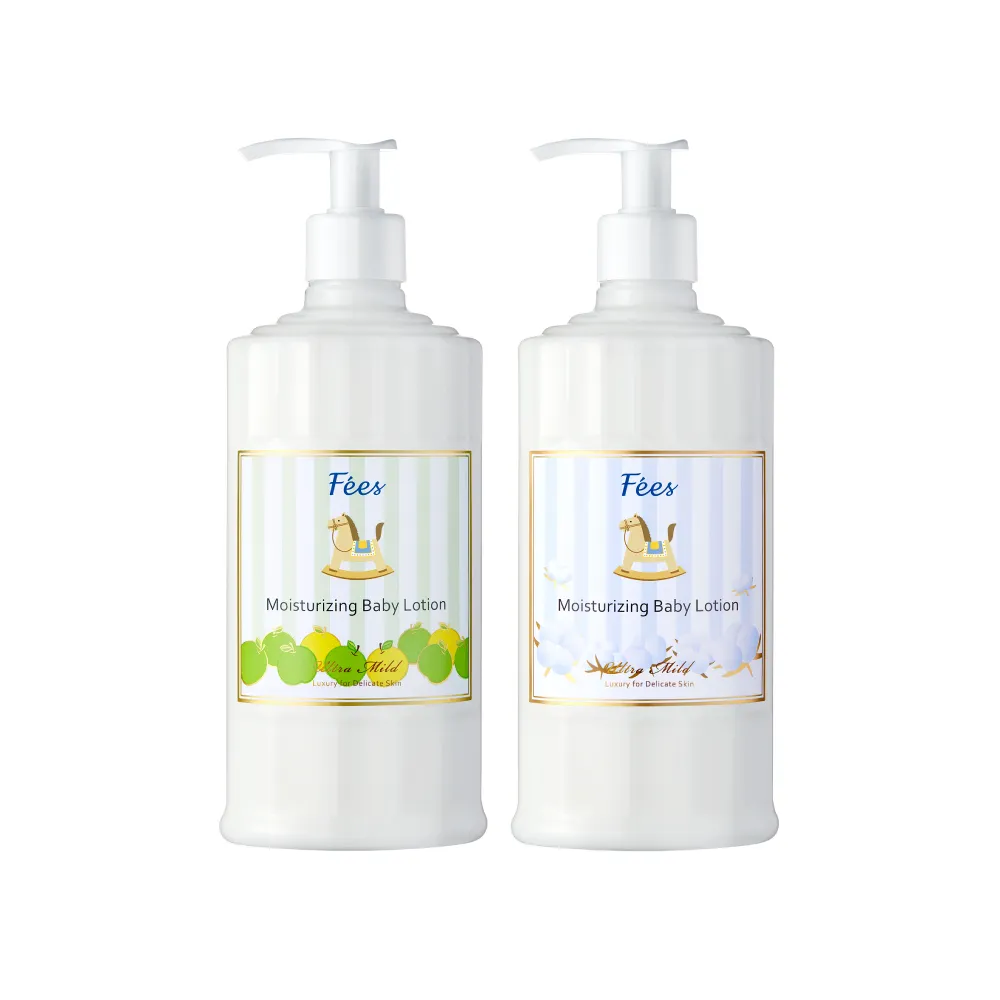 【Fees 法緻】嬰兒滋潤保濕乳液300ml 2入(棉花+蘋果)