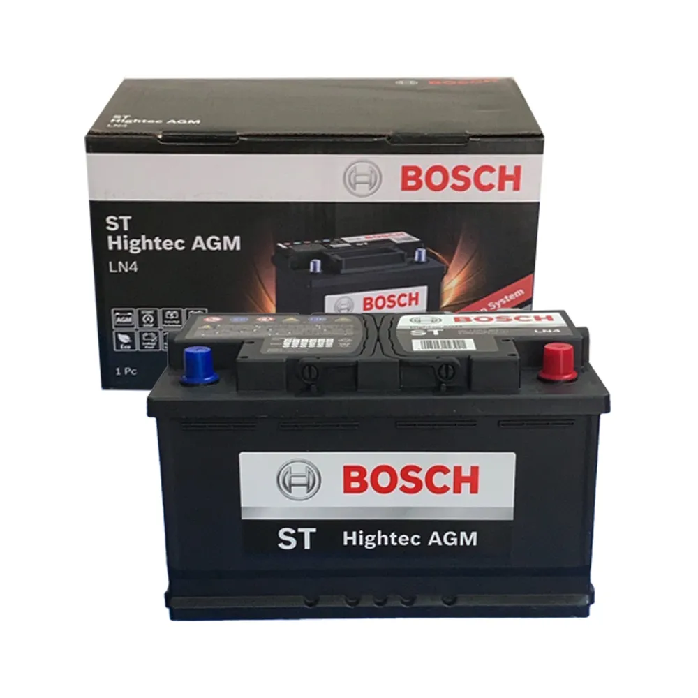 【BOSCH 博世】LN4 AGM 80AH 汽車電瓶怠速熄火 油電車電池