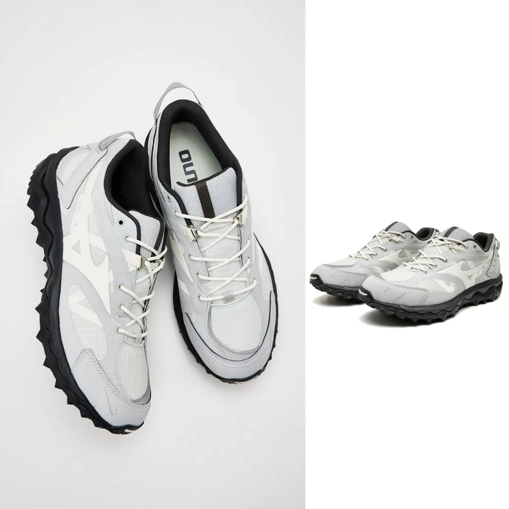 MIZUNO 美津濃】WAVE MUJIN TL GTX 男款防水休閒鞋D1GA237310 灰米白淺