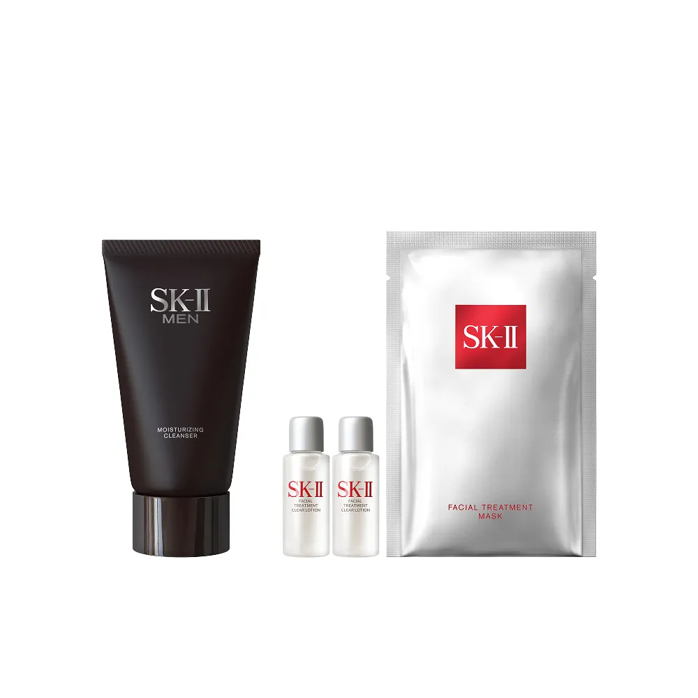 【SK-II】官方直營 男士活能保濕潔面乳 120g(男士/保濕/洗面乳/超大牌)