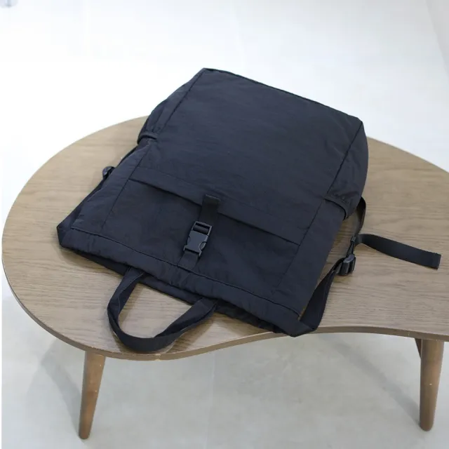 【WHOSE BAG】雙11 韓國製 3WAY多功能後背包｜托特肩背斜背三用大容量通勤包 男女通用 NO.LF2054