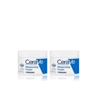 【CeraVe 適樂膚】618限時特談雙入組★長效潤澤修護霜 340g X2(臉部身體乳霜)