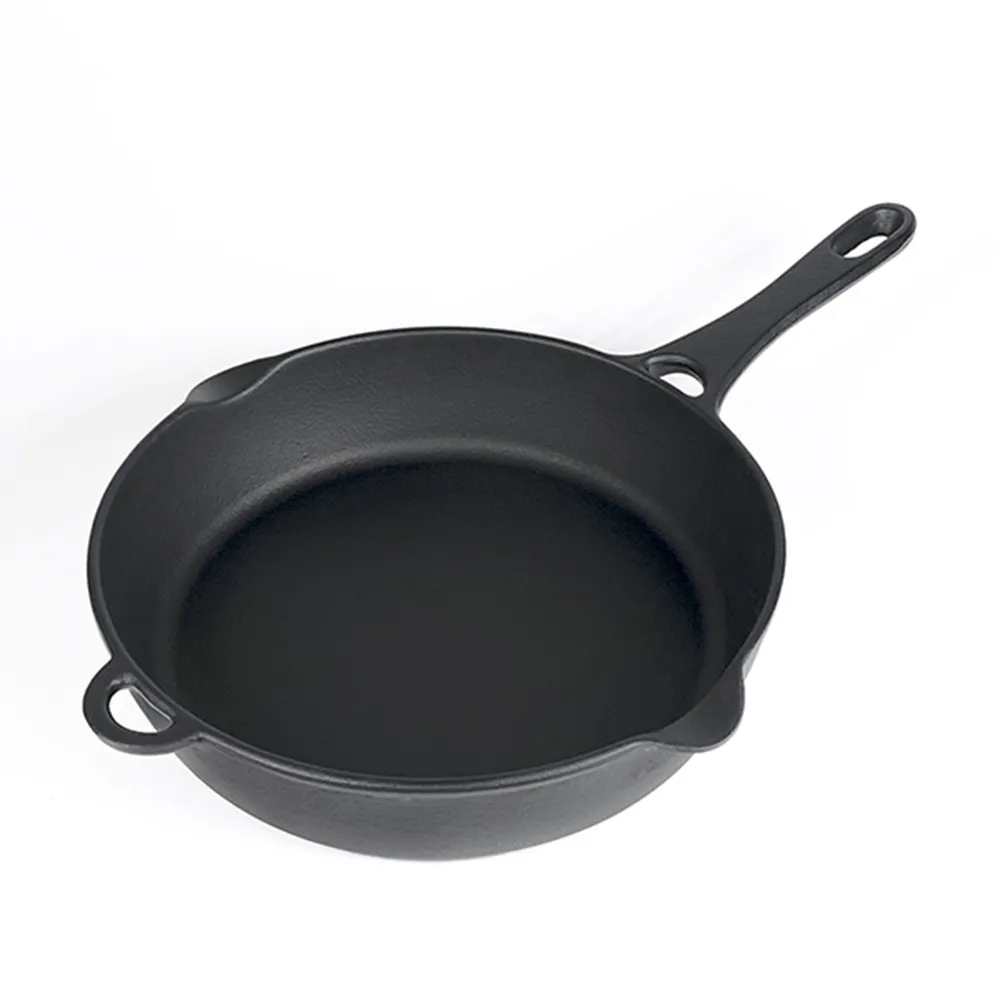 福介商店 南部鐵器 日本鑄鐵鍋 IWACHU 岩鑄 鑄鐵平底鍋21cm IH爐可用 單柄 炒鍋 煎鍋