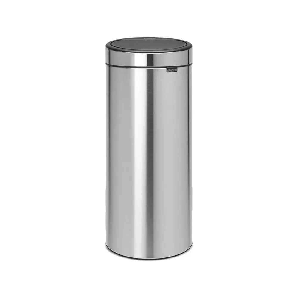 【Brabantia】TOUCH BIN 環保按壓垃圾桶(30L 不鏽鋼)