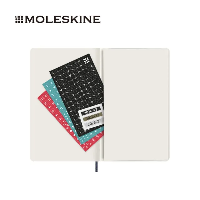 【MOLESKINE】2026-27 18個月週記軟皮手帳 - L型/寶藍