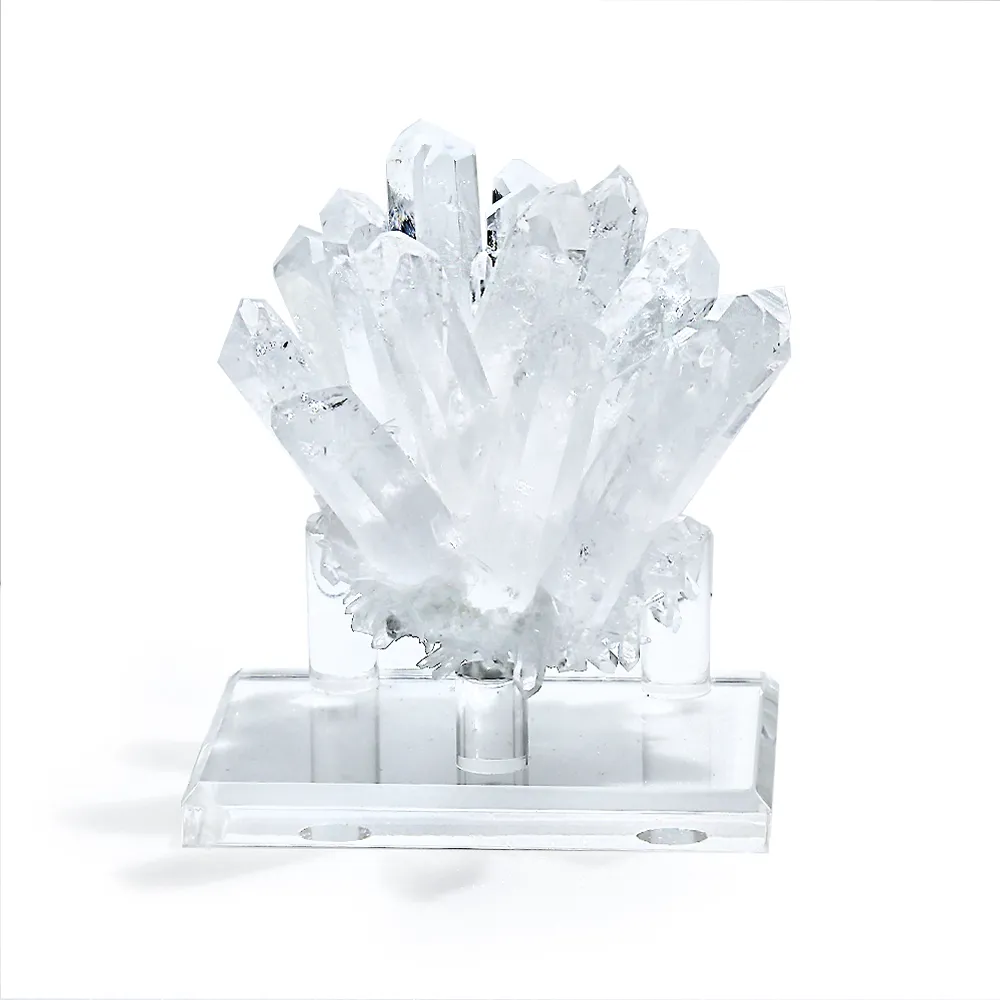 ⭐︎【極上品】白水晶 置物 590g 開運方程式】5A天然頂級白水晶簇(淨化磁場) - momo購物網- 好評推薦