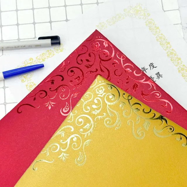 【SEASON 四季紙品禮品】A4證書獎狀夾 紅 精裝 畢業證書夾 聘書夾 結婚證書 ZK009-01-02