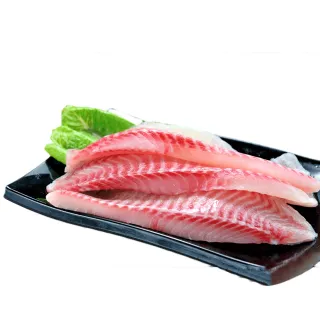 【鮮綠生活】嚴選極鮮鯛魚片 共6包(400g±10%/包  5片/包 總重2.4kg)