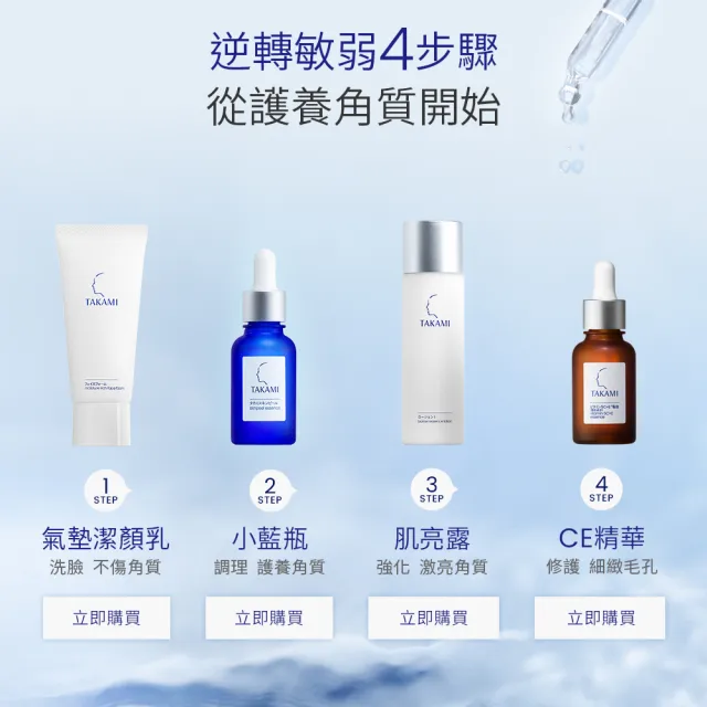 【TAKAMI】618年中慶 官方直營 角質道小藍瓶 30ml(3天試用!不滿意退貨)