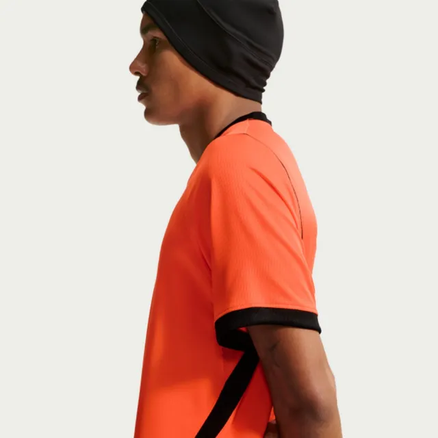 【NIKE 耐吉】短袖上衣 男 KNVB M NK DF JSY SS STAD HM 足球 世界盃 荷蘭隊 Dri-FIT 主場 橘 (IB5334809)